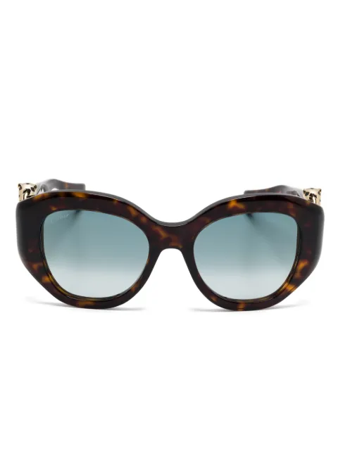 Cartier Eyewear oversize-frame sunglasses