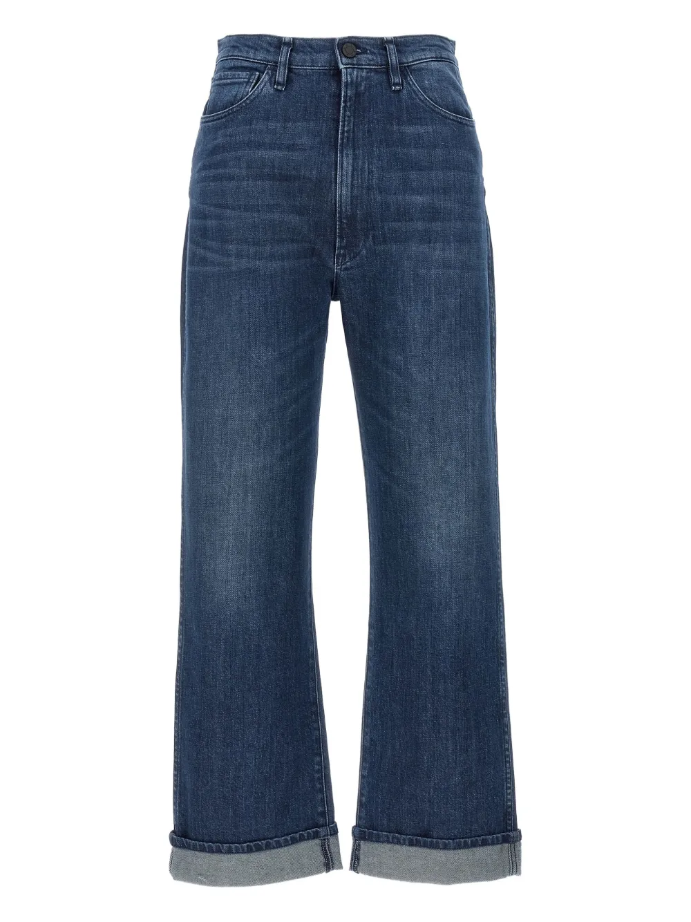 3x1 Claudia Extreme Trousers In Blue