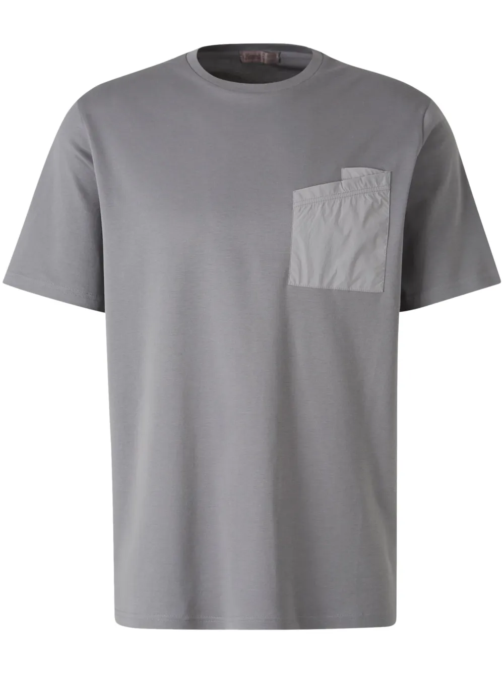Herno T-shirt met opgestikte zak Grijs