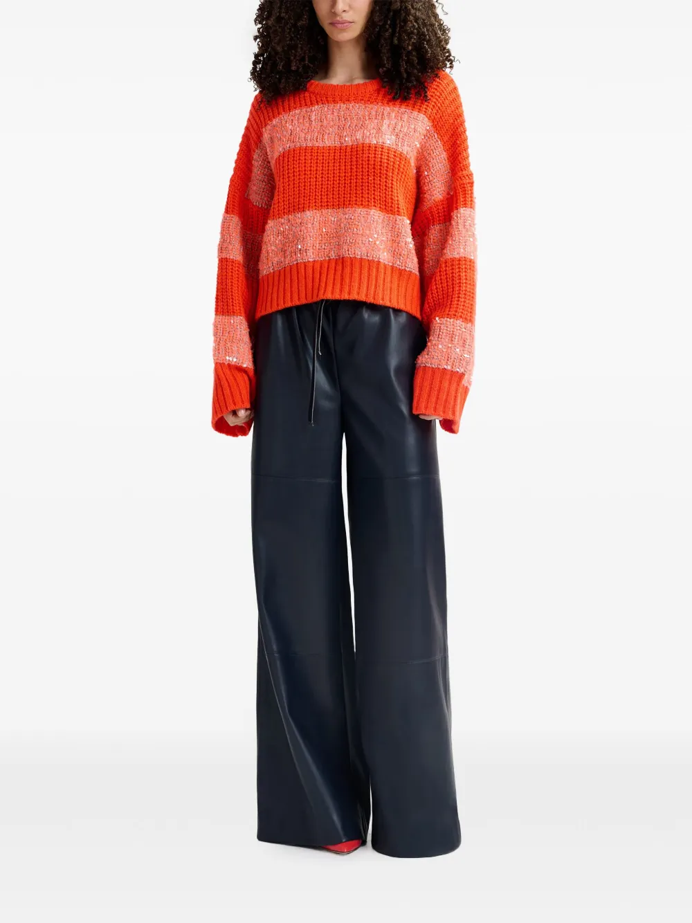 Essentiel Antwerp Glorified flared broek - Blauw