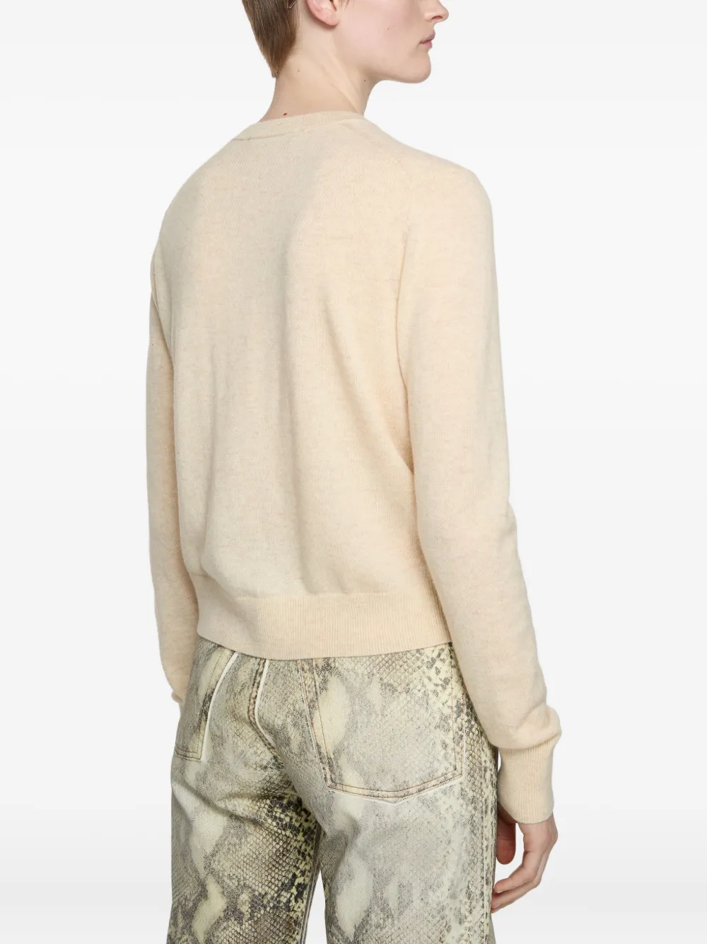 Acne Studios Wollen vest Beige