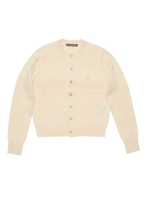 Cardigan en laine mélangée - Acne Studios - Modalova