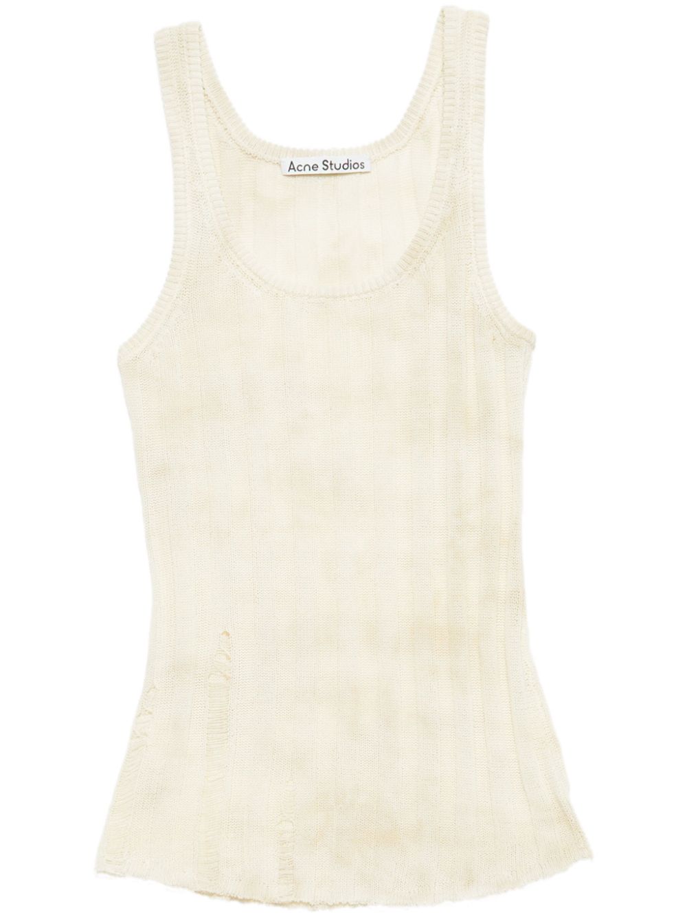 Acne Studios distressed tank top - Neutrals