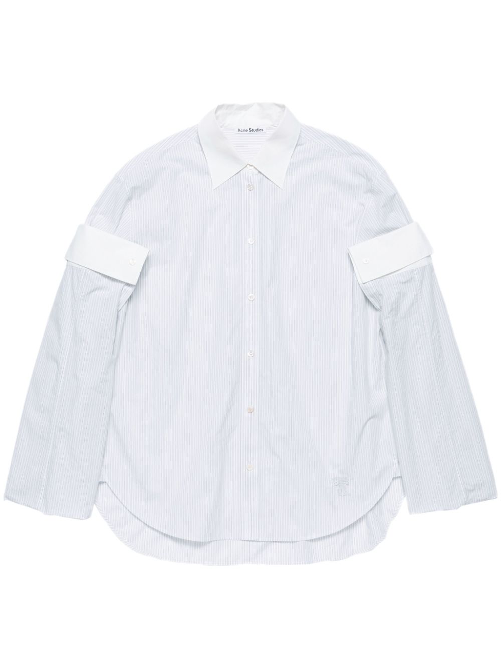 Acne Studios button-up layered shirt - White