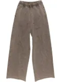 Acne Studios logo-patch track pants - Grey