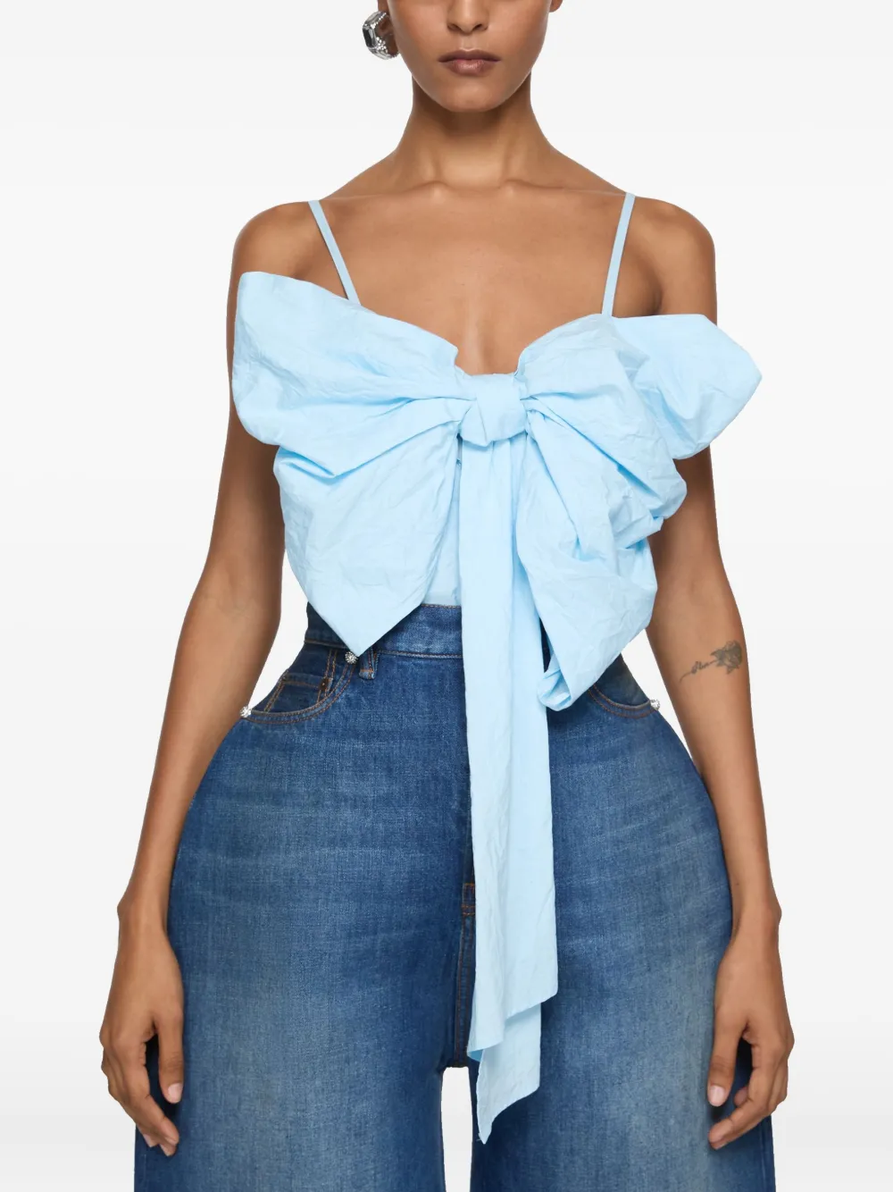 Acne Studios Katoenen top Blauw