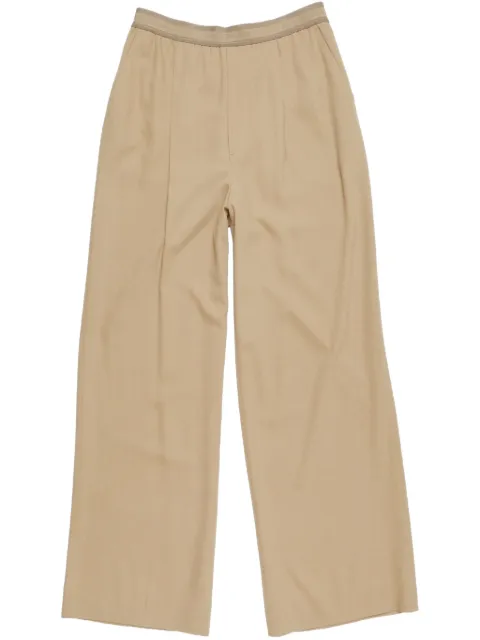 Acne Studios logo-waistband trousers 