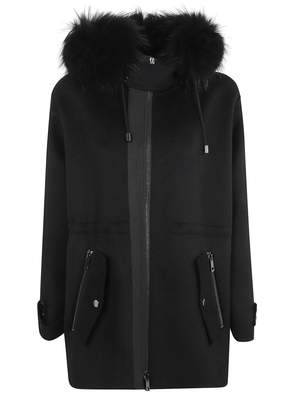 virgin wool parka