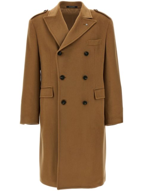 Tagliatore double-breasted coat Men