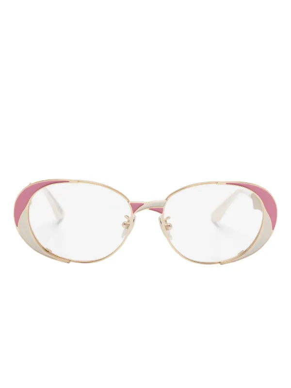 Marni Eyewear Tarassqa 眼鏡フレーム | ピンク | FARFETCH JP