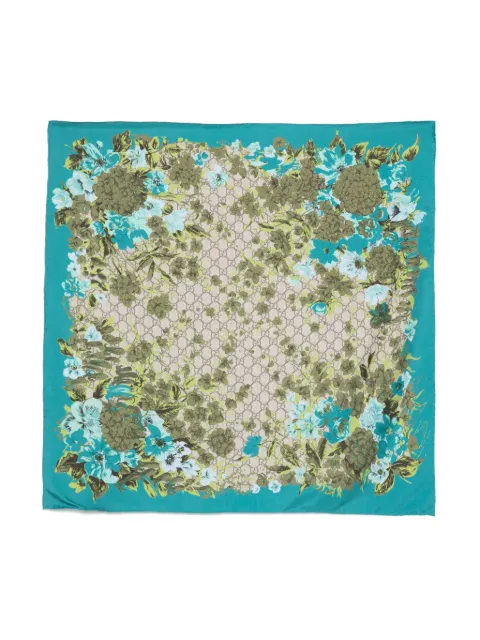 Gucci GG Supreme print scarf