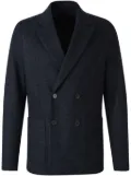 Harris Wharf London double-breasted wool blazer - Blue