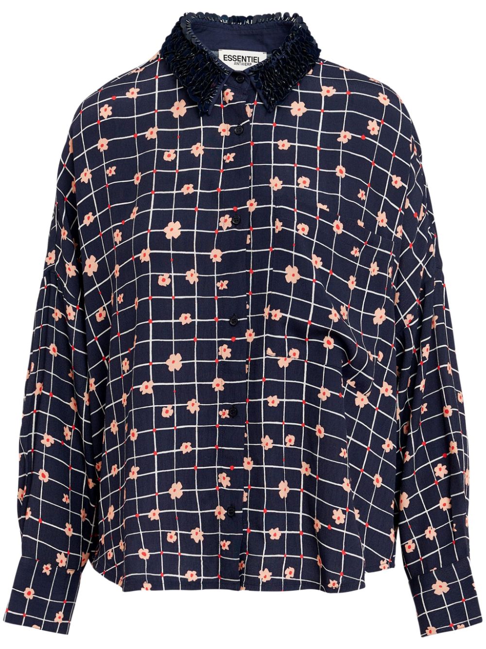 Essentiel Antwerp Gecember Shirt In Blue