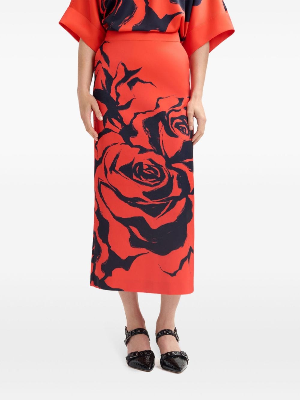 ESSENTIEL ANTWERP GERTIE MIDI SKIRT 