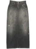 Acne Studios denim skirt - Black
