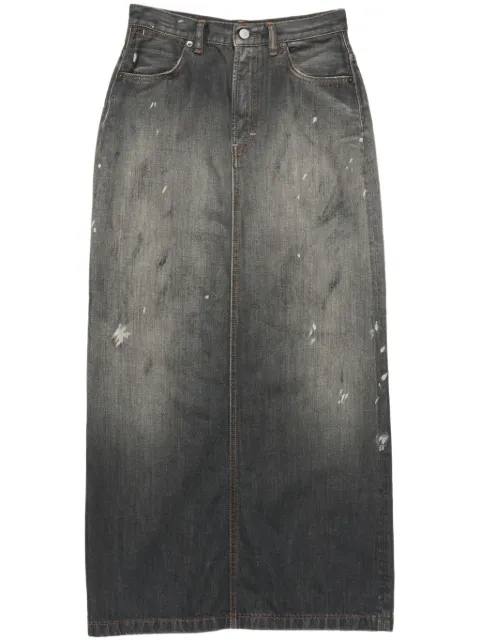Acne Studios falda de mezclilla