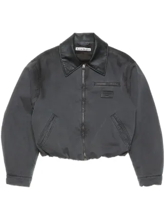 Acne Studios フーデッド ジャケット | グレー | FARFETCH JP