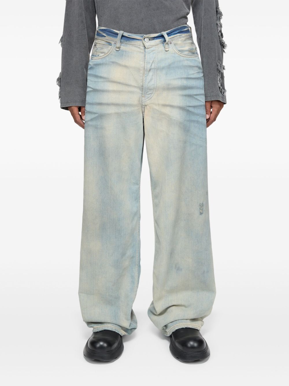 Acne Studios 1981M loose-fit jeans - Blauw