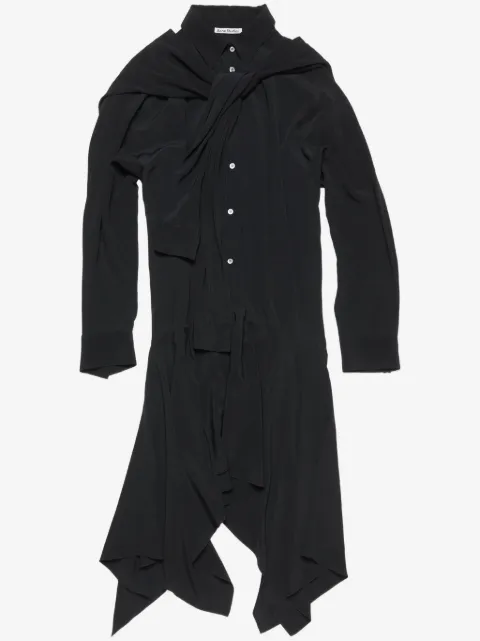 Acne Studios layered midi dress
