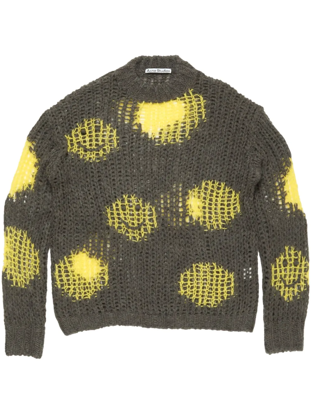 Acne Studios モヘアセーター - グレー Acne Studios モヘアセーター - グレー