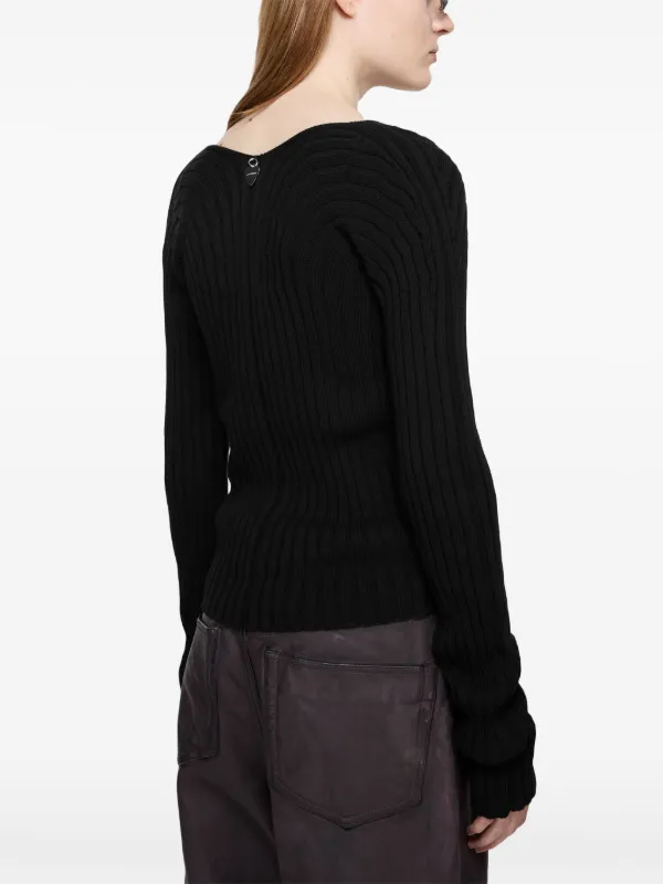 Acne Studios コットン カーディガン | ブラック | FARFETCH JP