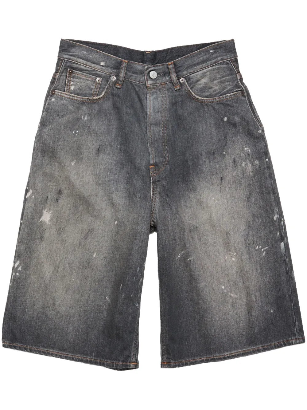 Acne Studios Denim shorts Zwart