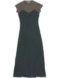Acne Studios layered dress - Green