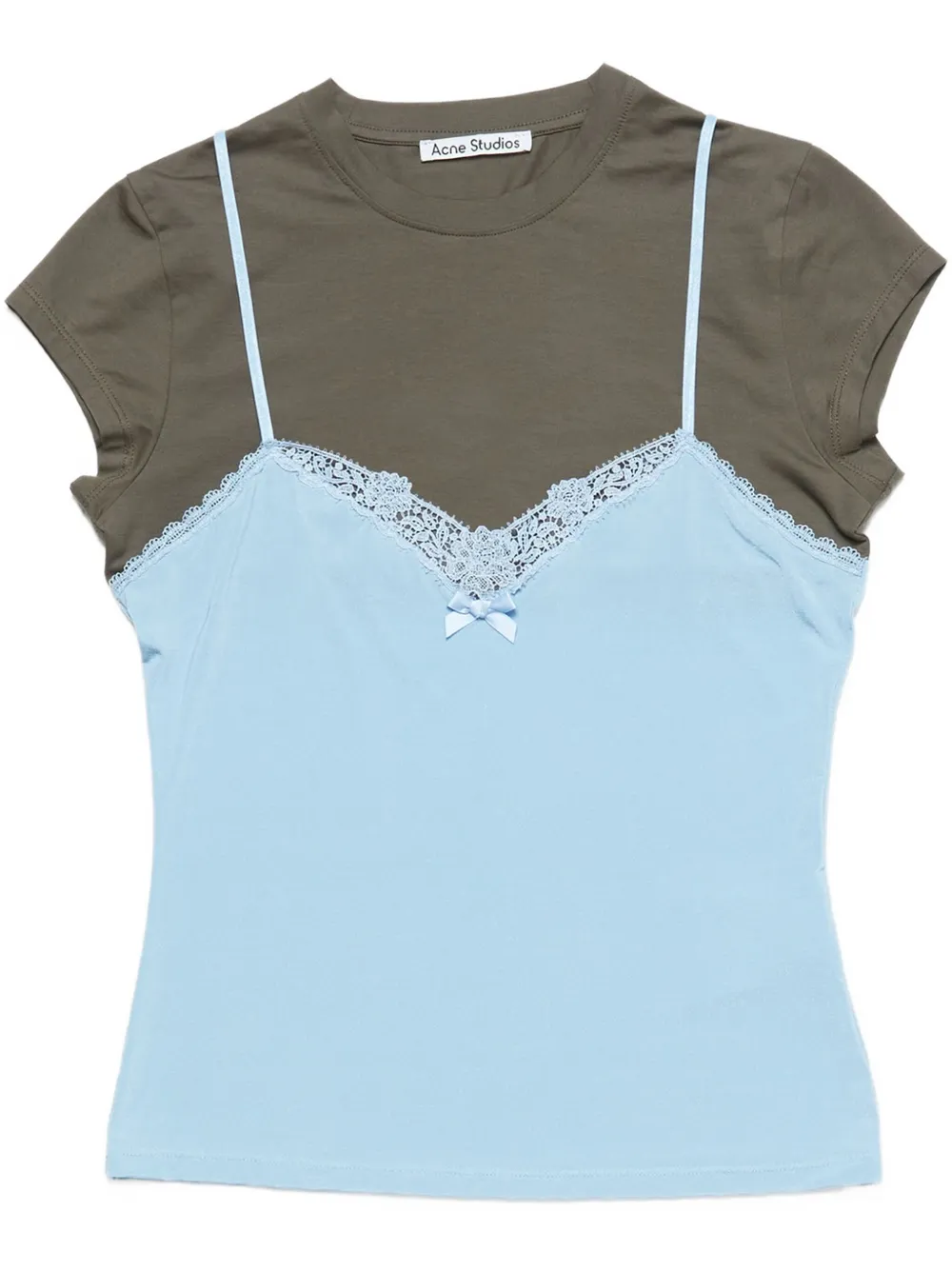 Acne Studios Gelaagde top Blauw