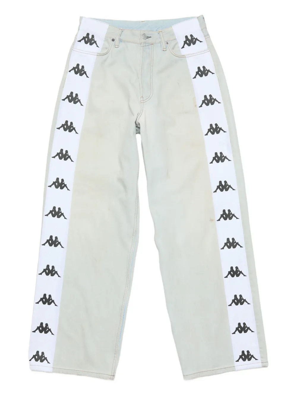 Acne Studios x Kappa straight jeans Blauw