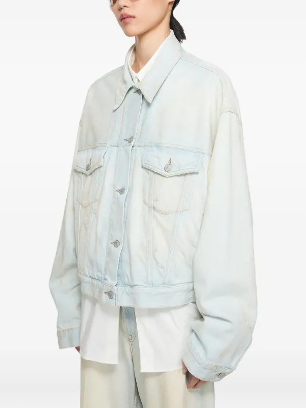 Acne Studios デニムジャケット | ブルー | FARFETCH JP