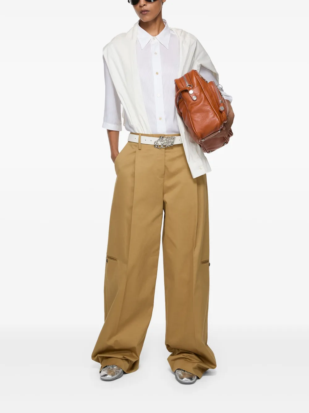 Acne Studios Twill pantalon Bruin