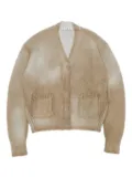 Acne Studios Sprayed cardigan - Neutrals