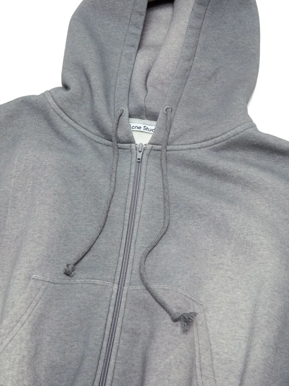 Acne Studios – Face Logo Hoodie Grey | Highsnobiety Shop