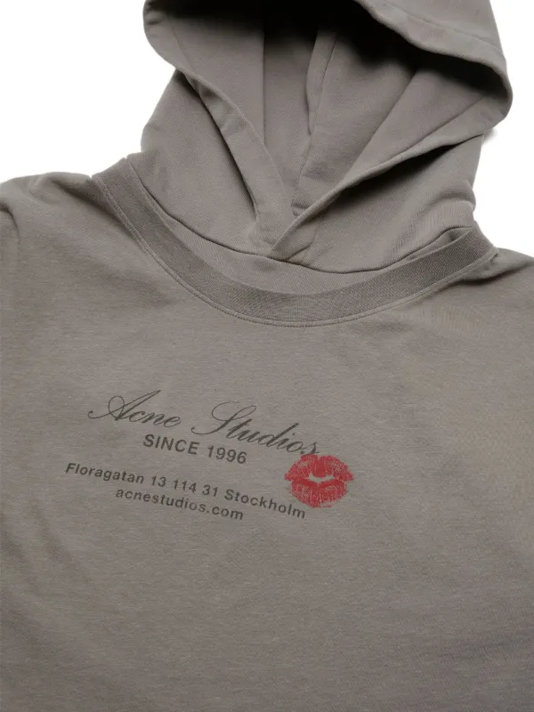 Acne Studios ダブルレイヤー パーカー | グレー | FARFETCH JP