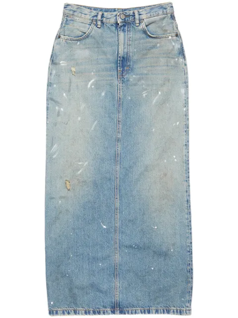 Acne Studios denim maxi skirt