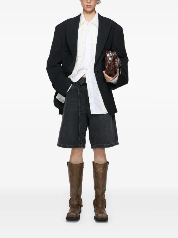 Acne Studios シングルジャケット | ブルー | FARFETCH JP