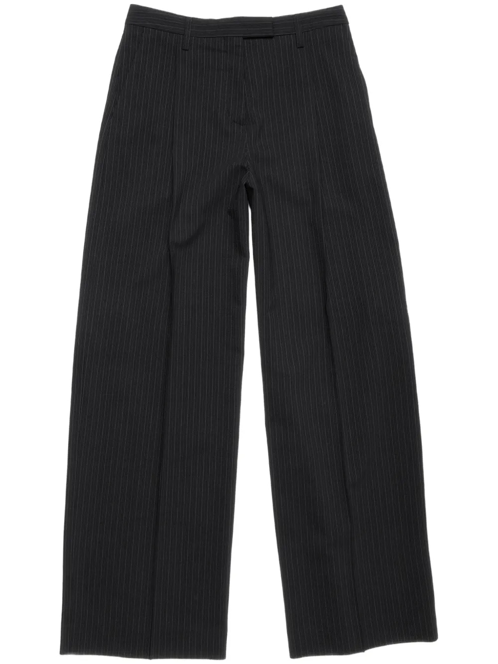 Acne Studios Pantalon met krijtstreep Zwart