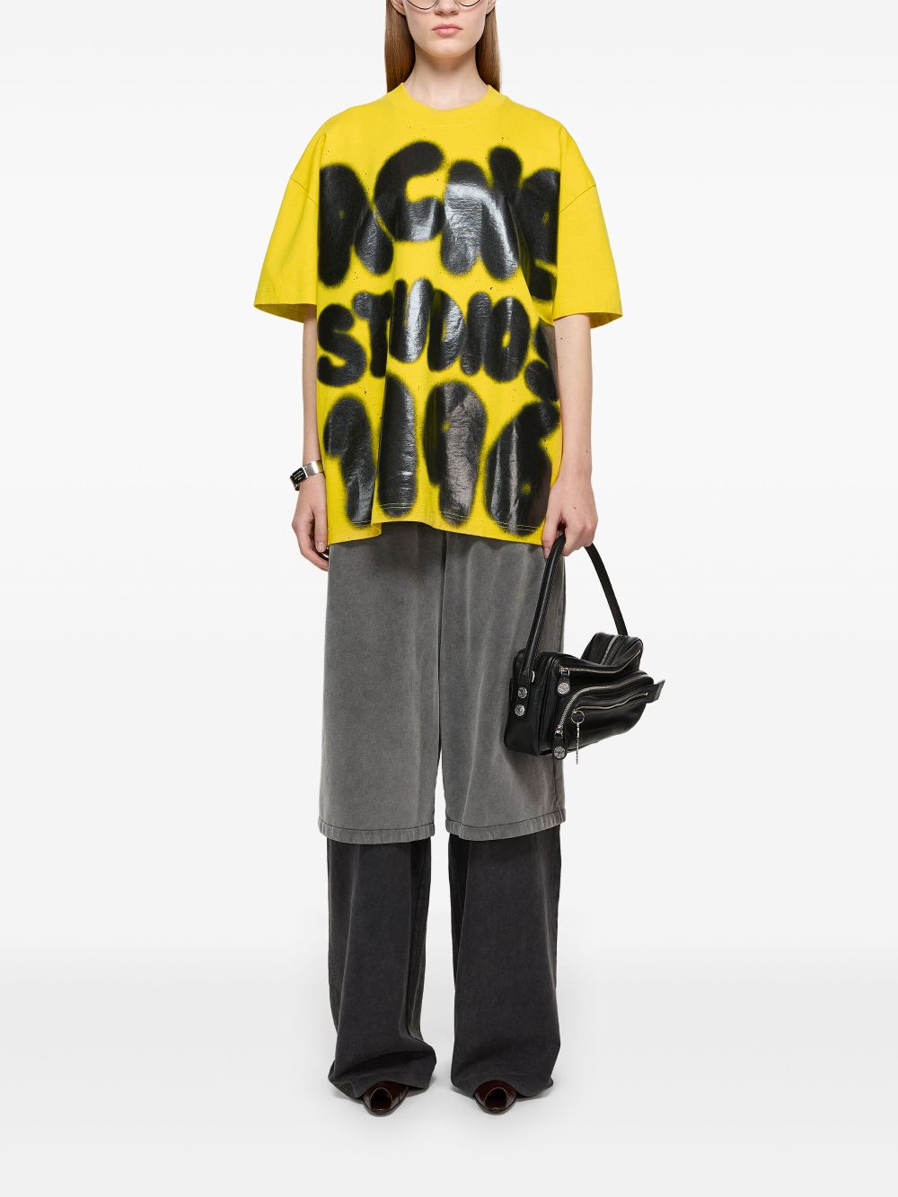 Acne Studios layered trousers - Grijs