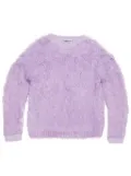 Acne Studios textured sweater - Purple