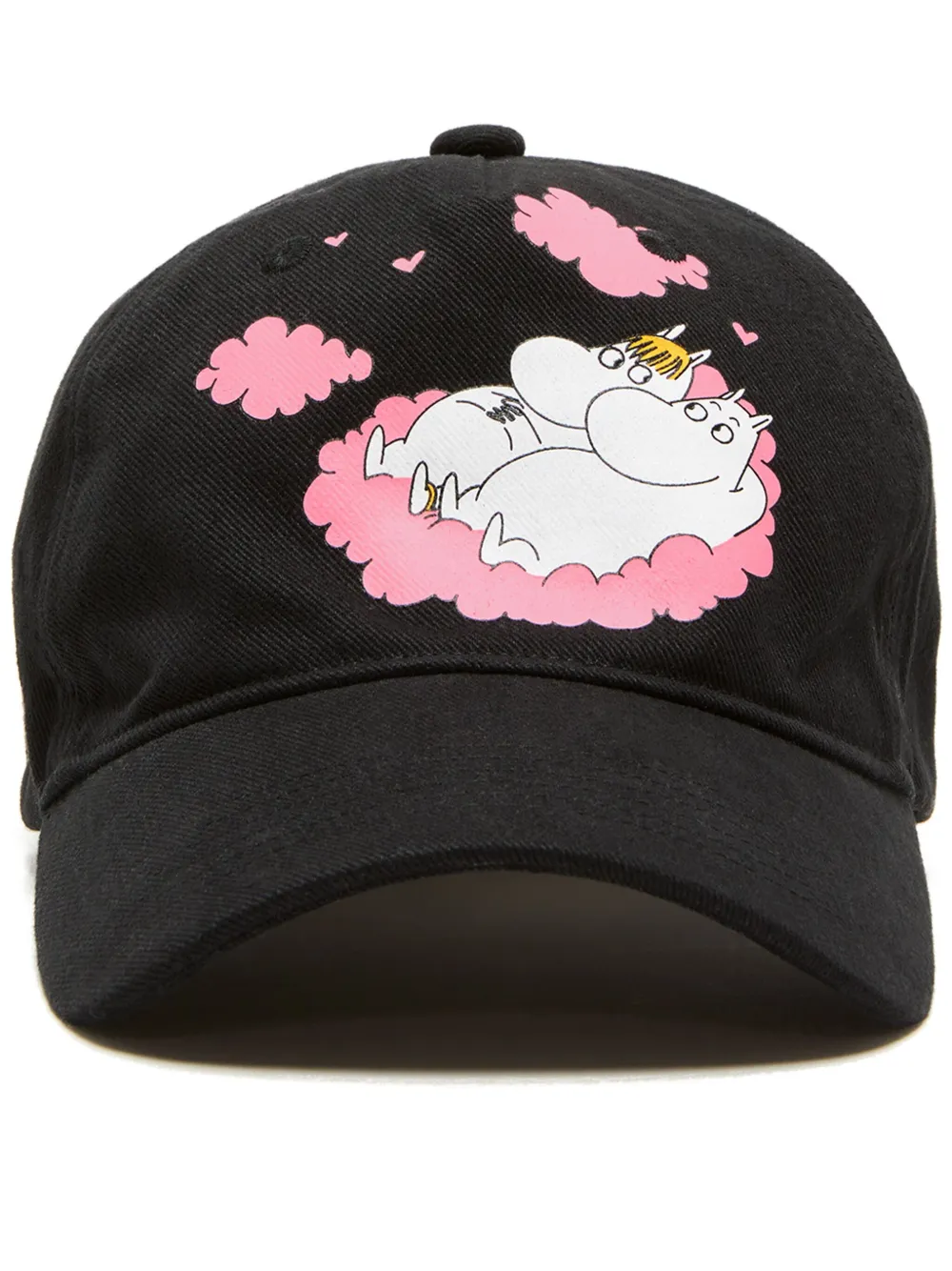 Acne Studios x Moomin twill cap | Black | Image 1