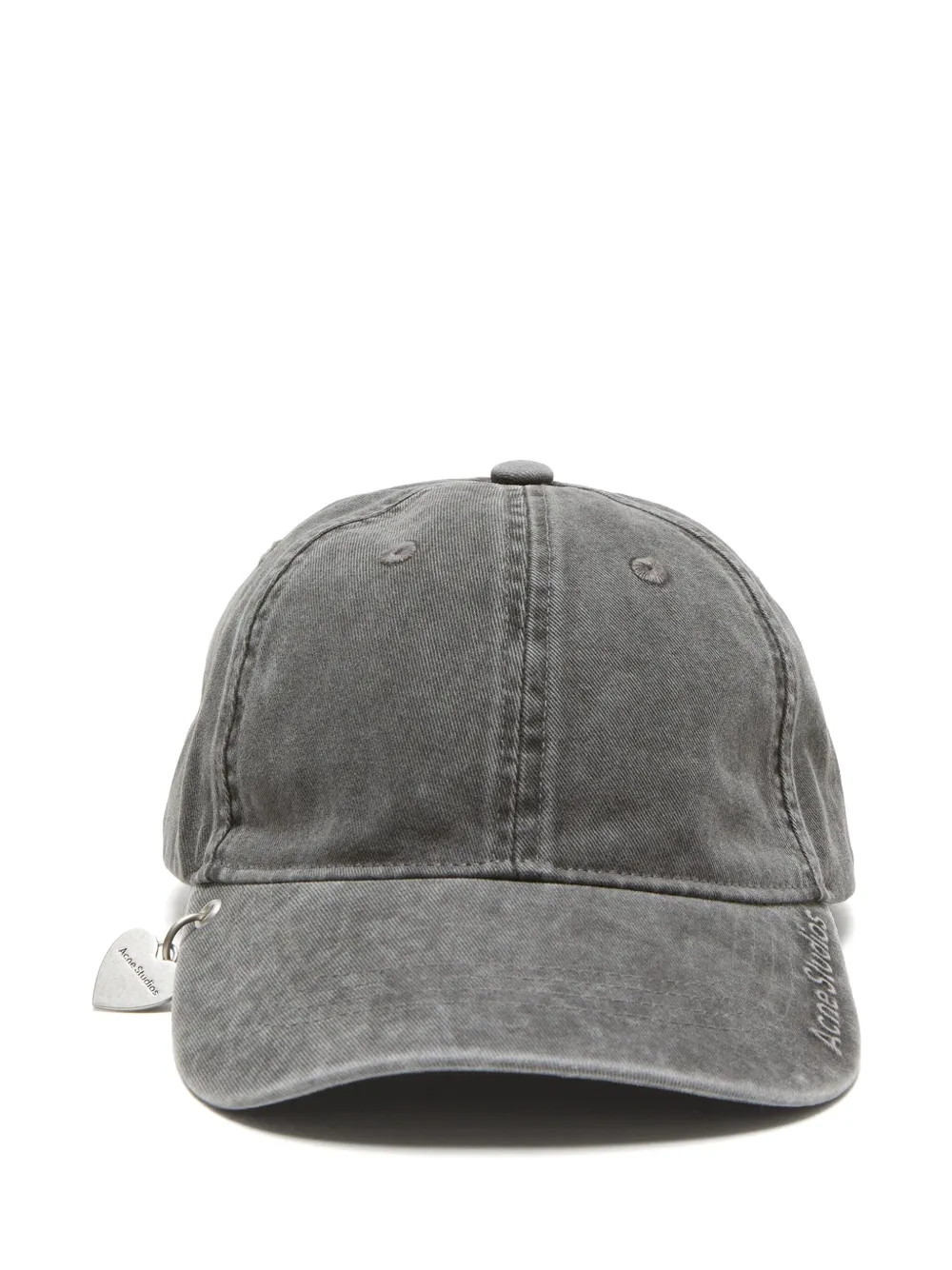 Acne Studios Twill pet met hangerdetail Grijs
