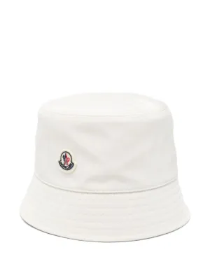 Moncler バケットハット | ニュートラル | FARFETCH JP