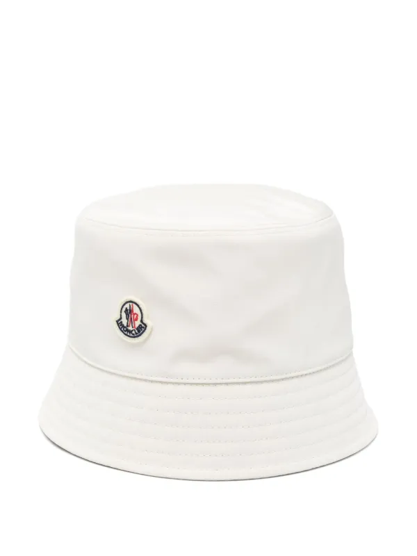 ★【MONCLER】Cappello bucket in cotone★バケットハット Moncler Cappello Bucket In Cotone | Toni Neutri | FARFETCH IT