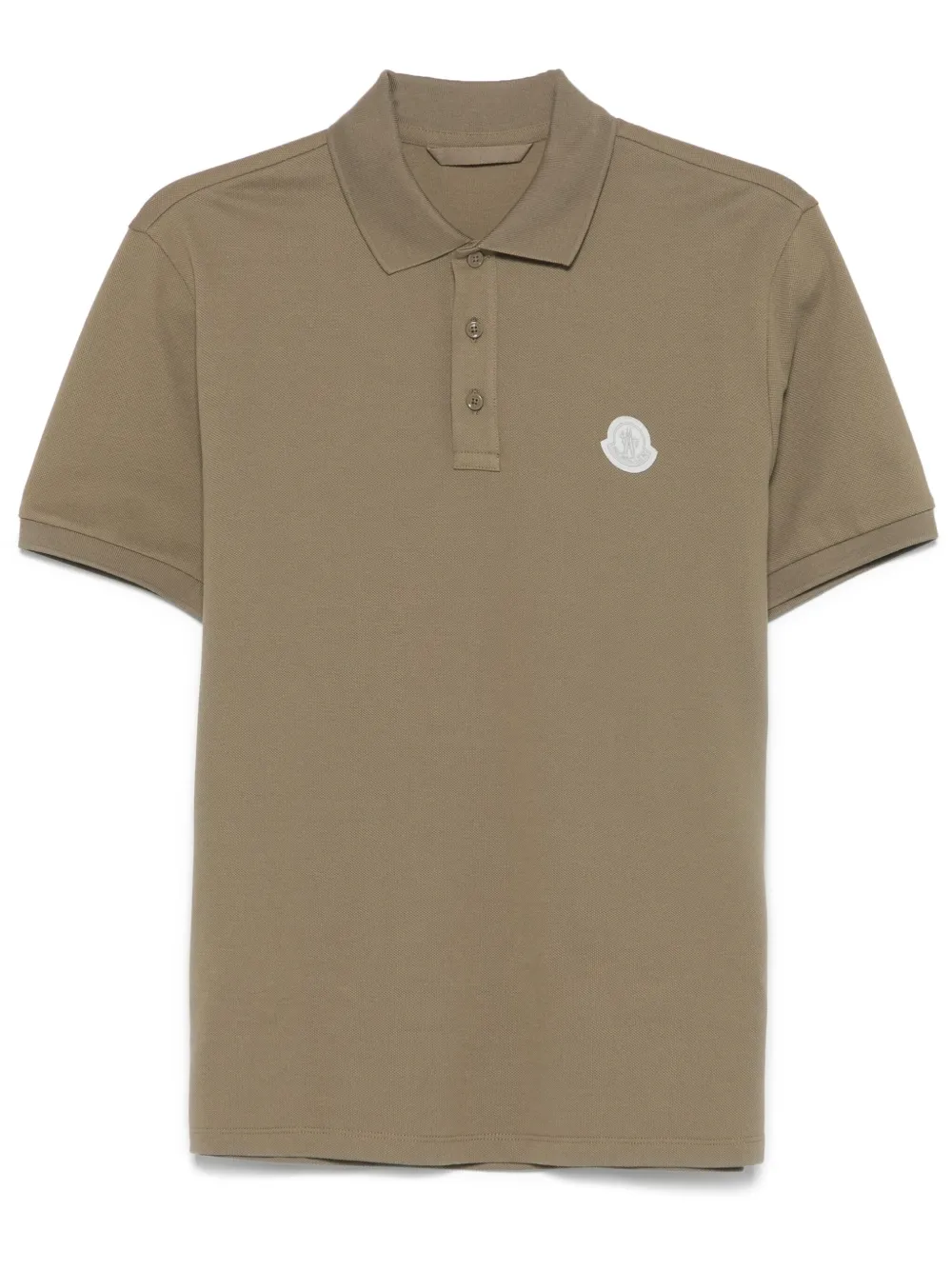 Moncler short-sleeve polo shirt | Green | Image 1