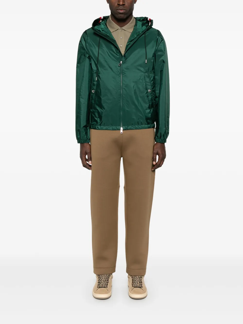 Moncler Poloshirt met korte mouwen - Groen