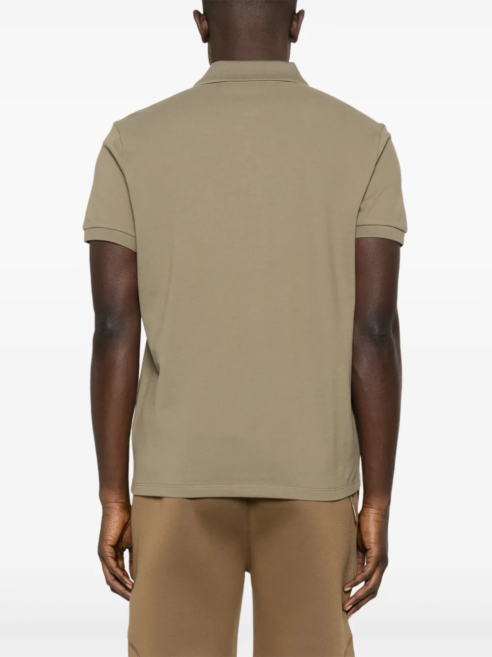 Moncler Poloshirt met korte mouwen Groen