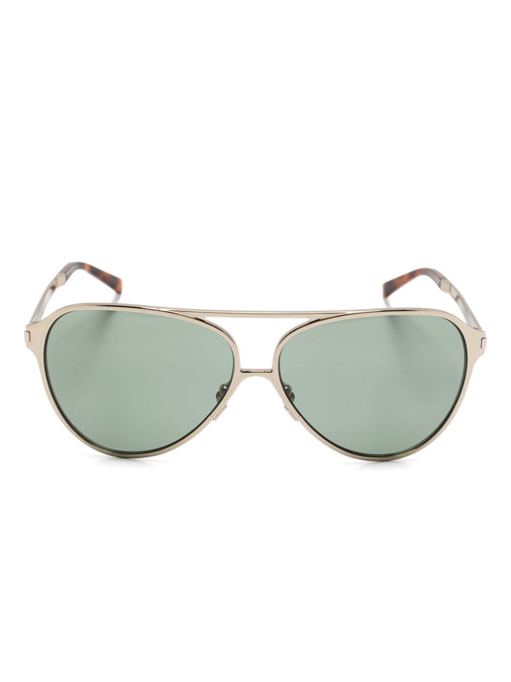 Saint Laurent Eyewear Zonnebril met piloten montuur Goud