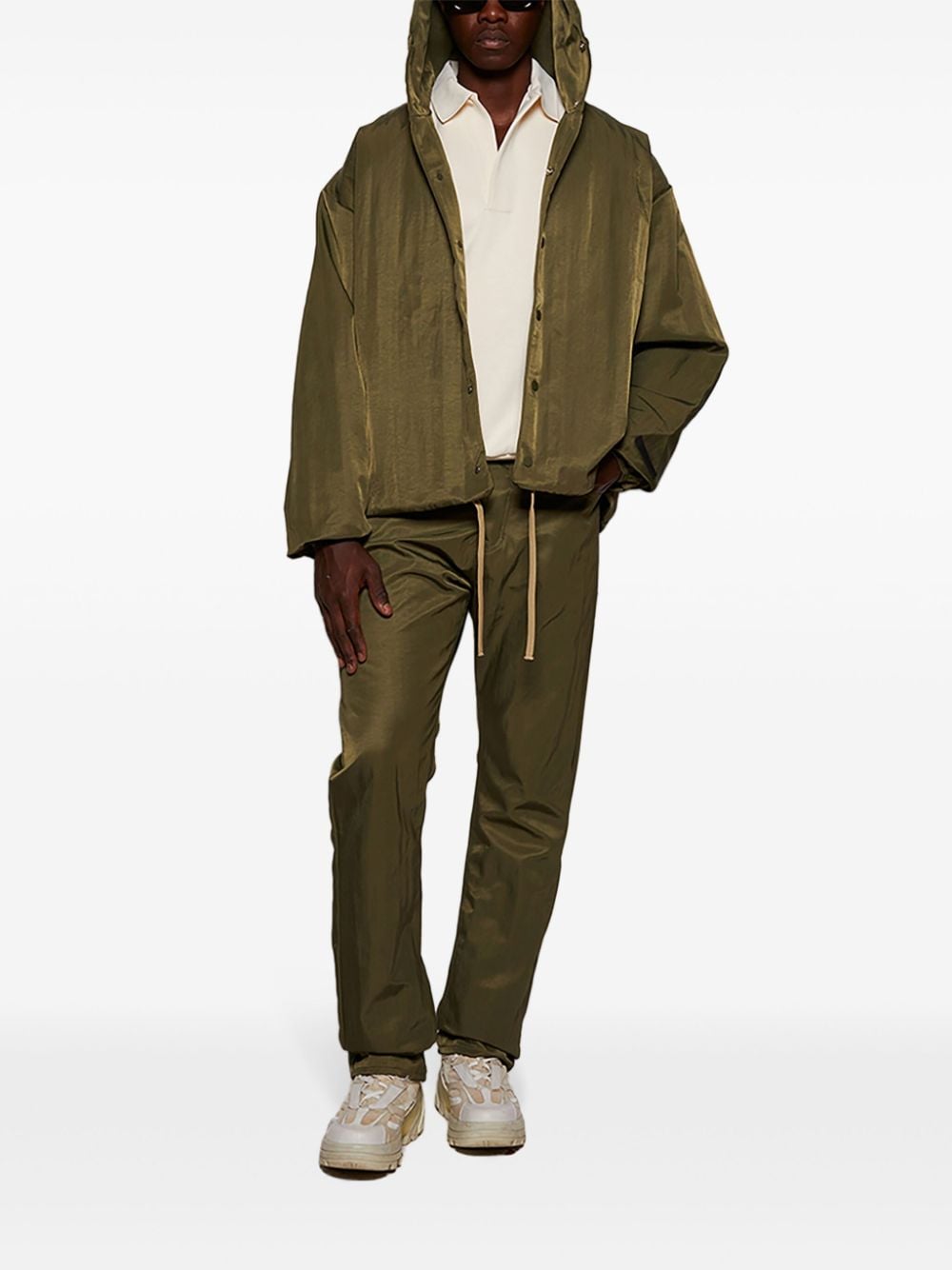 FEAR OF GOD ESSENTIALS Straight broek - Groen