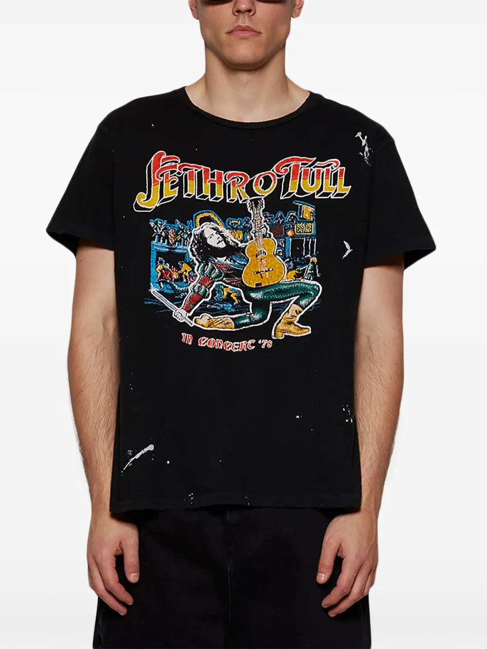 Madeworn Jethro Tull T-shirt In Black