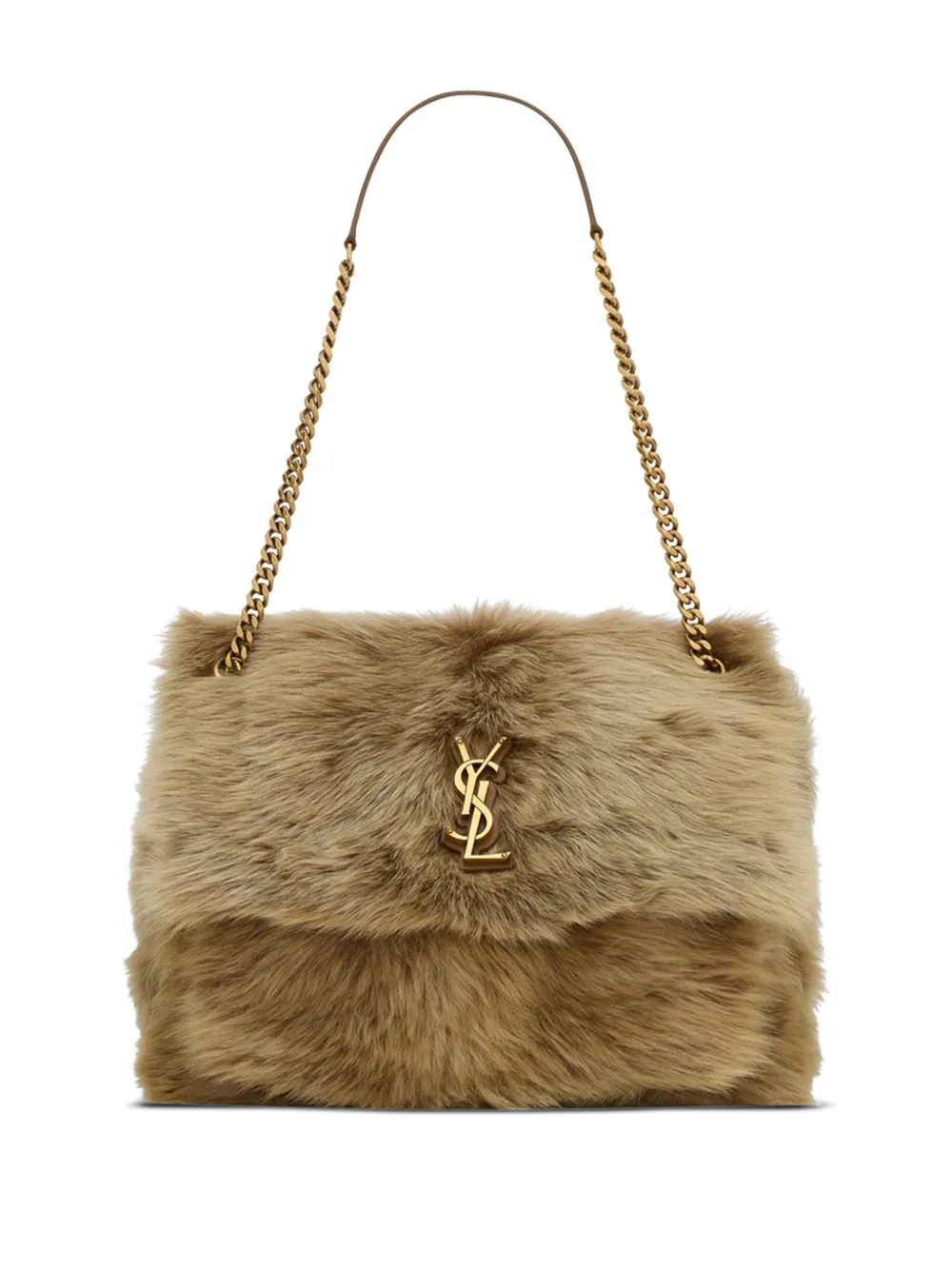 Saint Laurent Niki schoudertas Beige